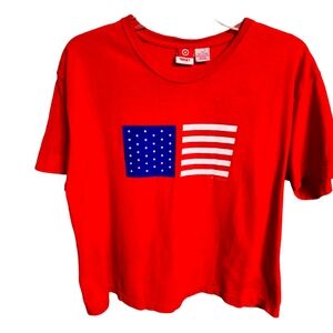 Vintage 2001 Target Flag T shirt Size XL